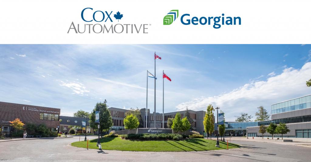 Cox Automotive Canada 向佐治亞學院的加拿大汽車商學院頒發獎項，以支持包容性和多樣性