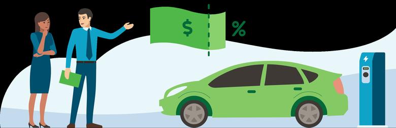 Extend electric car rebates to businesses and non-profit organizations BC 