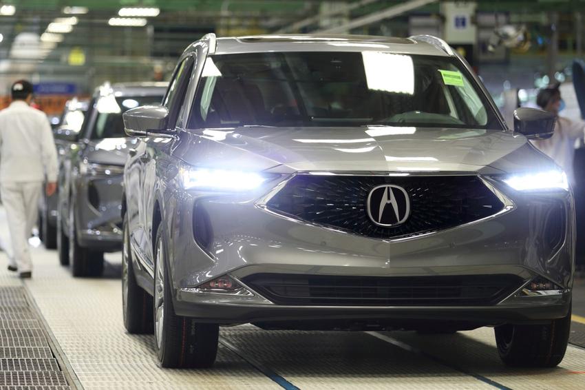 2022 Acura MDX is produced in Ohio and will arrive in February