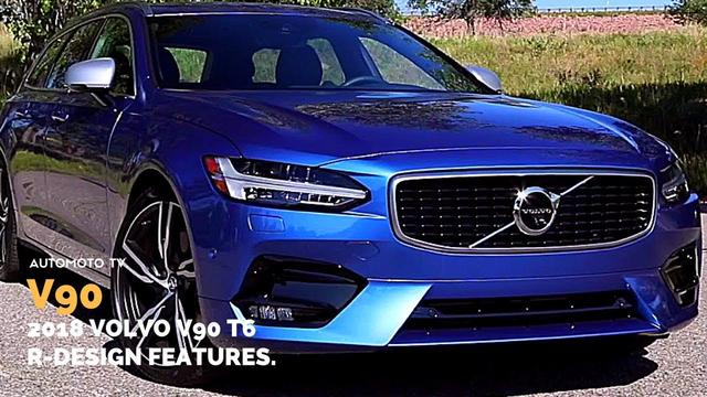 First look: 2018 Volvo S90/V90 R-Design 