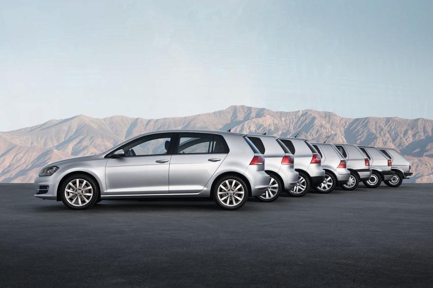 Volkswagen Golf stellte die Produktion für den US-Markt ein. Dies ist ein kurzer Rückblick auf jede Generation