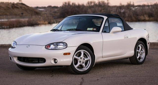 Mazda Miata, 20 years old, and another special edition model 