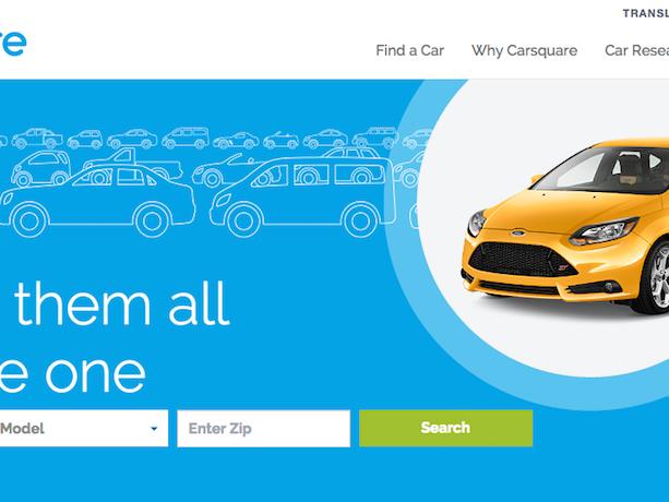 Carsquare.com-find everything in one search