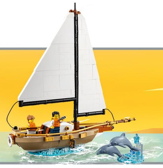 LEGO 40487 Segelboot Abenteuer Gratisbeigabe: Erstes offizielles Bild und Größe des Sets 