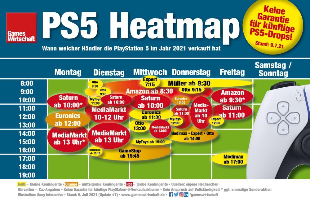 PS5-Ticker: Die PlayStation 5-Lage am 5. August 2021 (Update) PlayStation 5 kaufen: Autorisierte Sony-Partner in Deutschland (Auszug) 