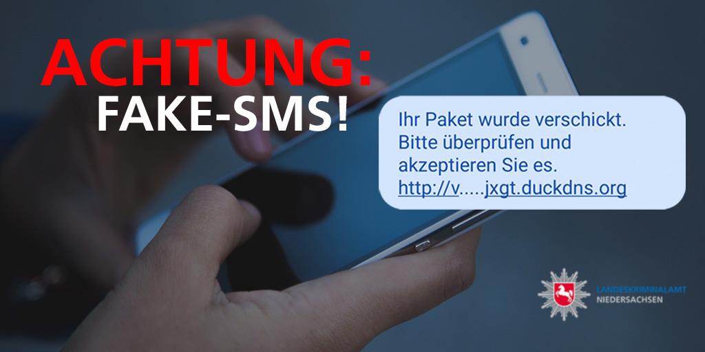 Caution: "Your package was sent" - wrong SMS triggers malware on smartphones