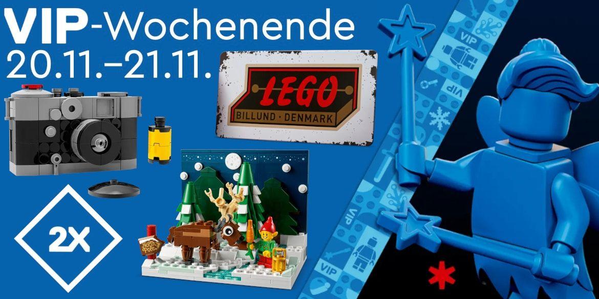 LEGO VIP Weekend 2021 del 20 al 21 de noviembre: las ofertas