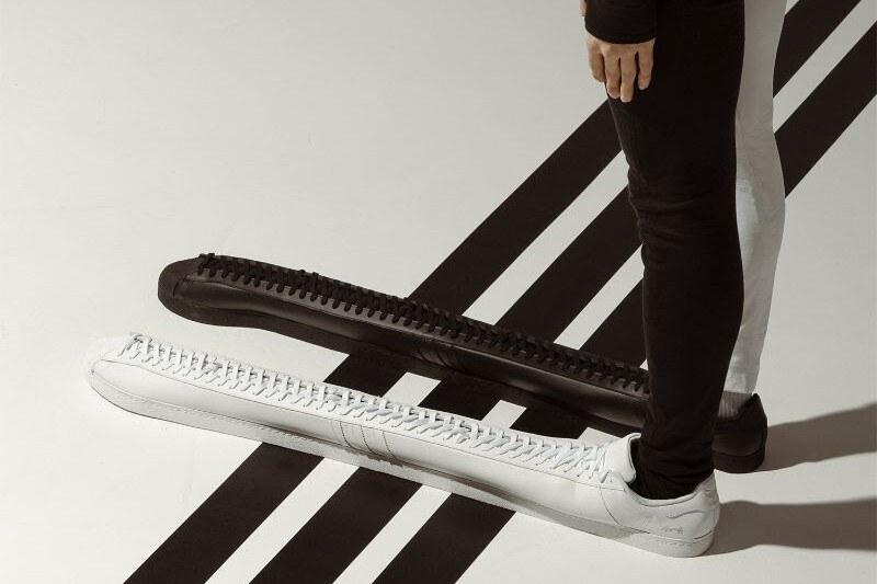 Adidas präsentiert längsten Sneaker der Welt 