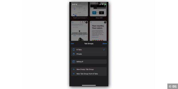 IOS 15: So nutzt du Safaris neue Tab groups am iPhone, iPad und Mac 