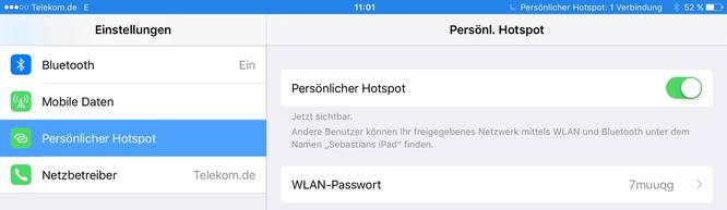 iPad / iPhone iPhone-Hotspot funktioniert nicht - was tun? Send feedback Send feedback 