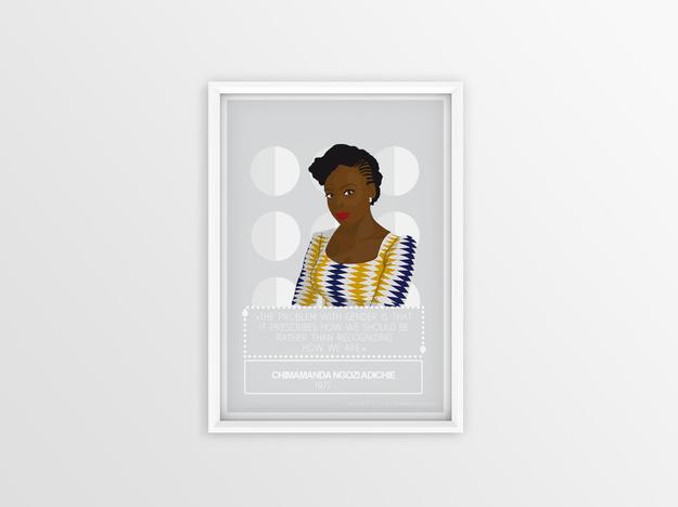 Chimamanda Ngozi Adichie: "Ich hatte nie ein Projekt, um eine feministische Ikone zu werden"