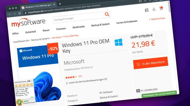 Windows 11 günstig kaufen: Darum sollten Sie vorsichtig sein