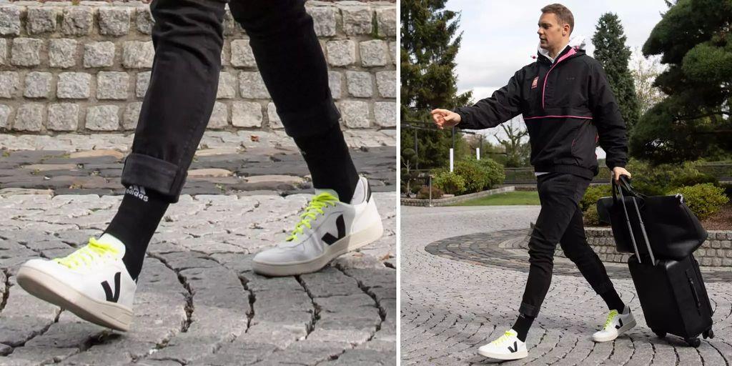 Manuel Neuer trägt Öko-Sneaker – und bekommt Ärger mit Adidas 