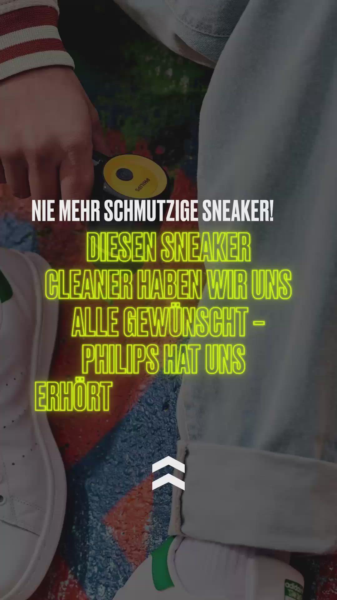 Diesen Sneaker Cleaner haben wir uns alle gewünscht – Philips hat uns erhört 