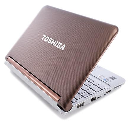 Las especificaciones del netbook Toshiba NB300 / NB305 profundizan 