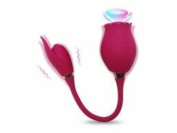 Relieve stress through self-pleasure with this rose vibrator on sale for under $40