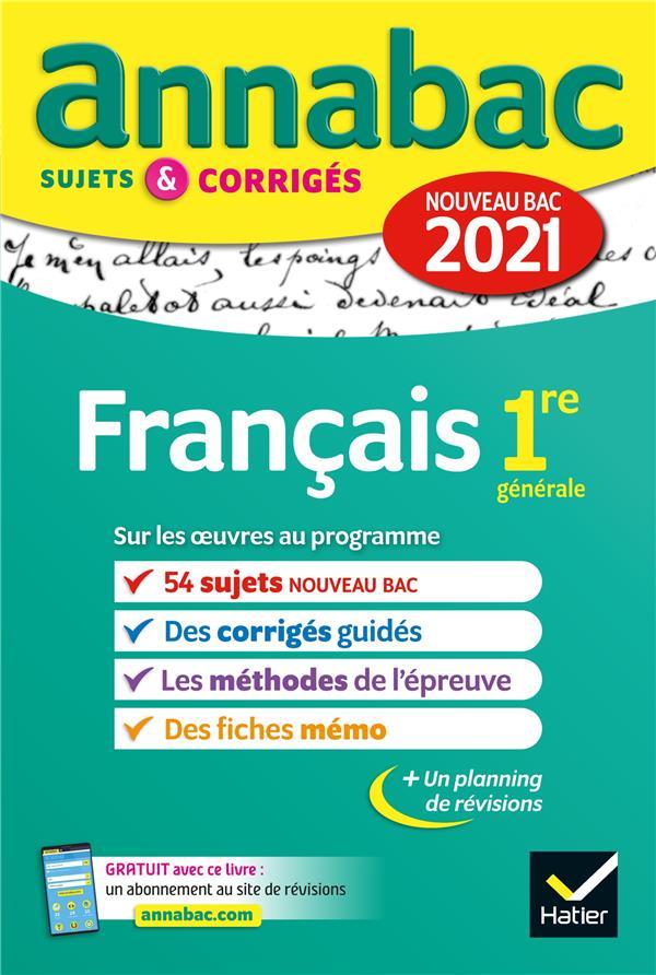 Sujets corrigés du bac de français 2021 