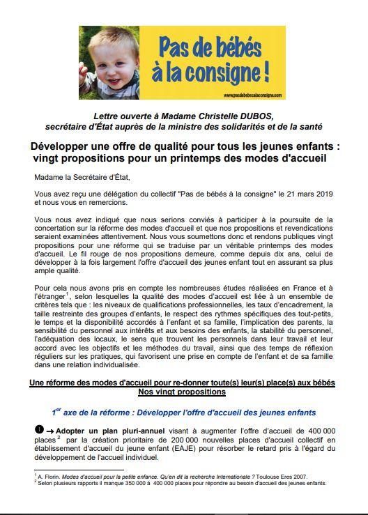Pas de Bébés à la consigne : nouvelle mobilisation à Dijon contre la réforme Taquet 