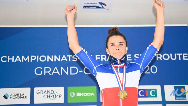 La surprise Cédrine Kerbaol, 3e du contre-la-montre des Championnats de France 