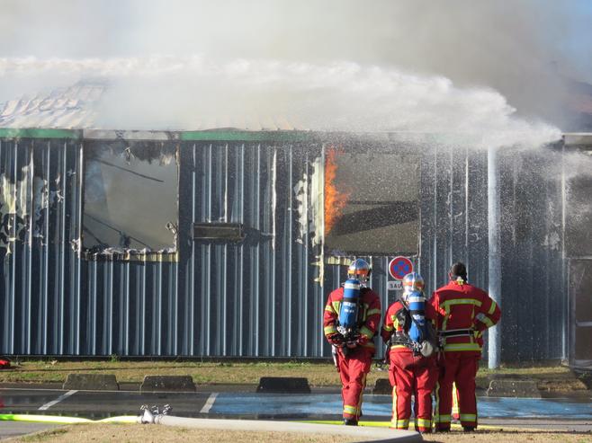 Incendie d’un gymnase de Choisy-au-Bac : «C’est apocalyptique»
