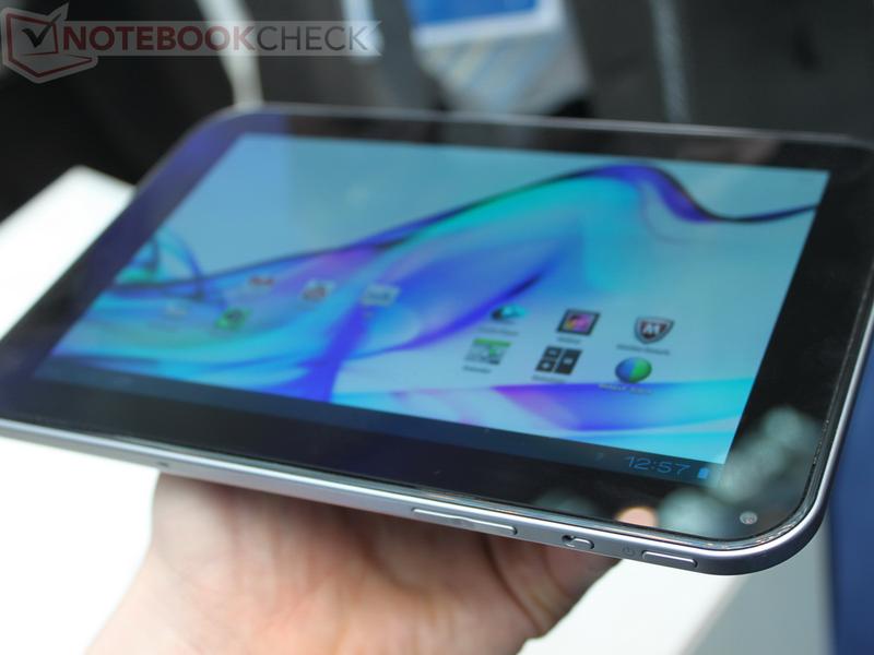 Toshiba: 13-Zoll-Tablet AT330 mit Tegra 3 und Android 4.0 ICS 
