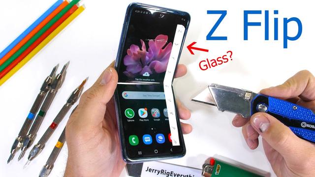 Блогер проверил на прочность экран «раскладушки» Samsung Galaxy Z Flip 