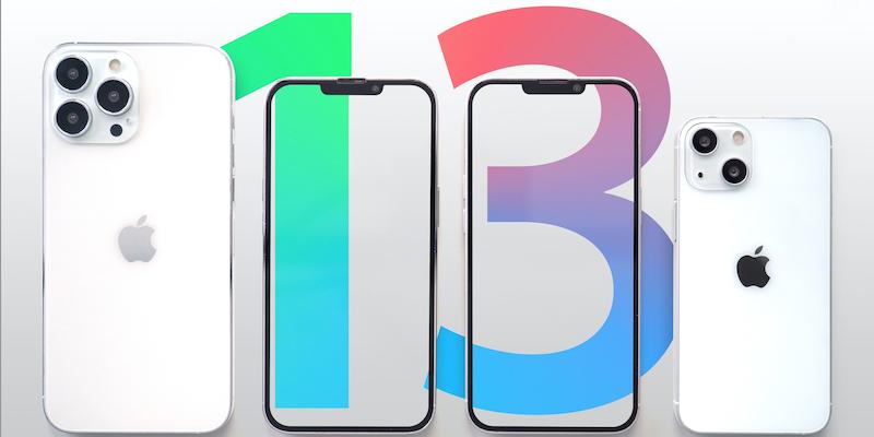 The date of the appearance of the iPhone 13 on sale is disclosed