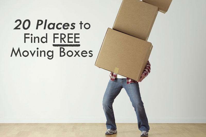 Where To Get Boxes For Moving 