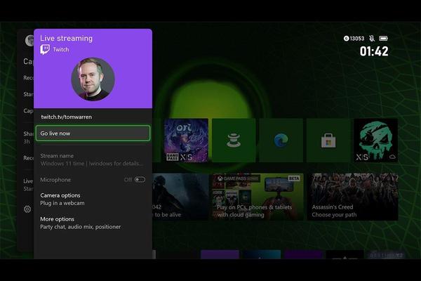 Twitch возвращается на панель управления Xbox ITZine.ru 