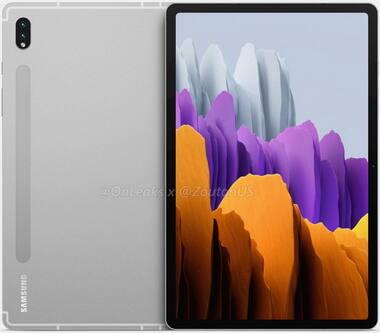 Судя по новым неофициальным рендерам, у Samsung Galaxy Tab S8 Ultra есть выемка в дисплее. 