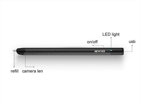 NEWYES Smart Pen digitizes your writing in real time