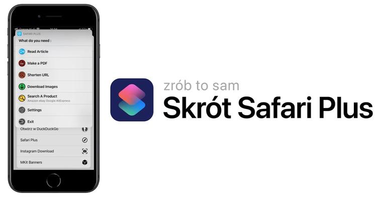 Safari Plus shortcut, or how to get more out of Safari on iPhone