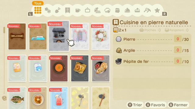Animal Crossing New Horizons cuisine : comment obtenir et débloquer la cuisine ? 