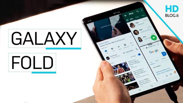 Galaxy Fold ufficiale: inizia l'era degli smartphone-tablet pieghevoli | VIDEO - HDblog.it 