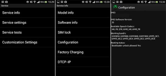 How to unlock the sony xperia bootloader with Android