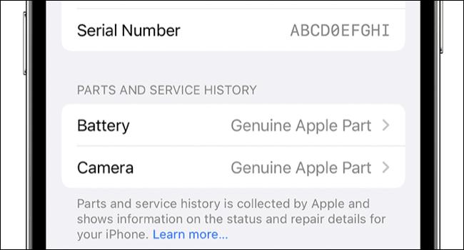 Как да проверите частите и сервизната история на Apple iPhone 