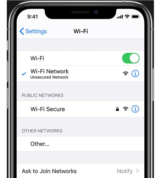 Public WiFi, how to fix if iPhone or Mac won't connect