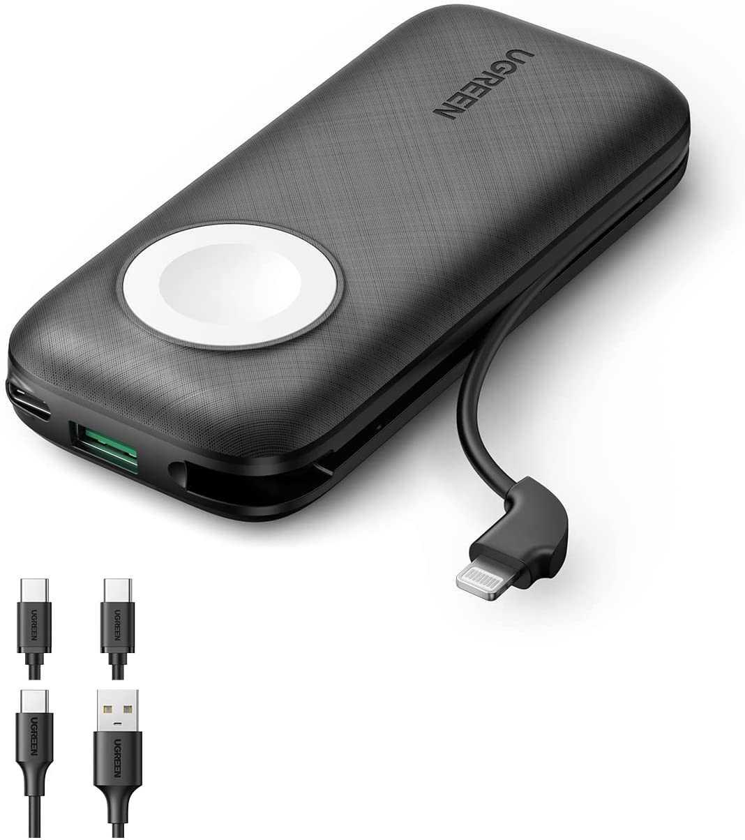 Ugreen Powerbank: wireless charging, USB and lightning all in one!