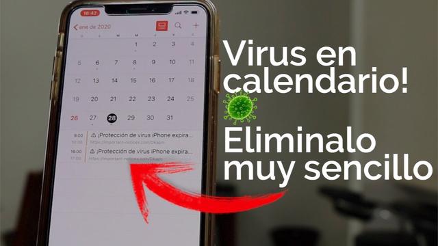 Cómo eliminar el “virus” del calendario en iPhone 