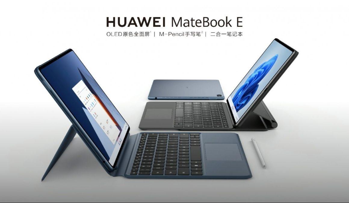 Looks like an iPad, but it has Windows 11. Here is Huawei Matebook E