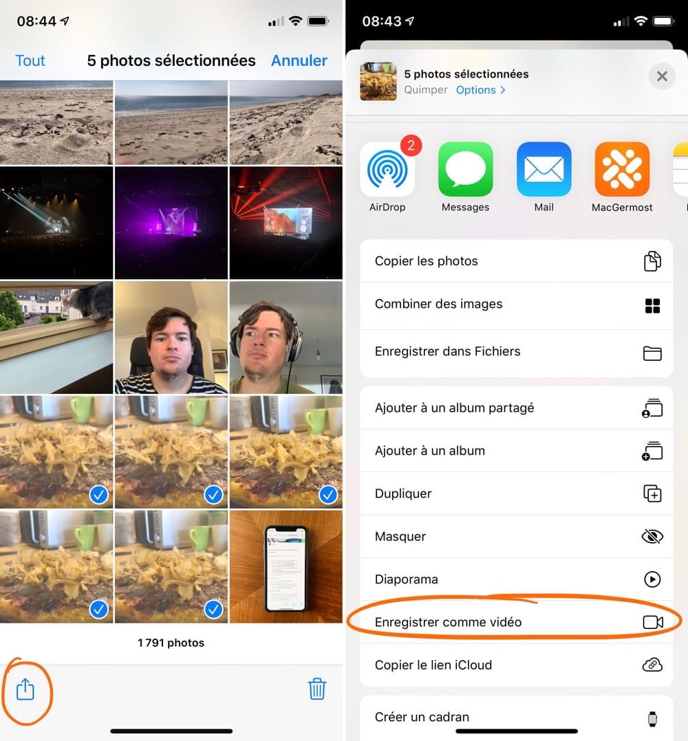 Crumpe Comment enregistrer des photos Apple iPhone Live en tant que vidéo ou GIF