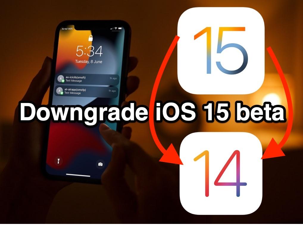 Downgrade iOS 15 : voici comment revenir à iOS 14 