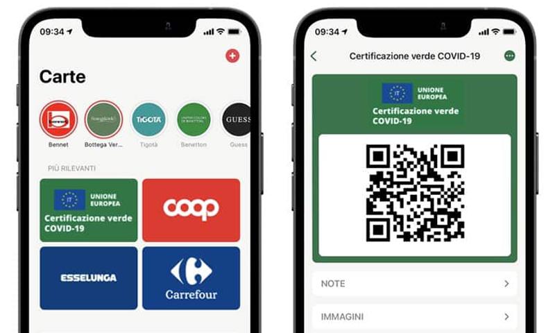 How to insert the Green Pass on wallet? Here's how to do it on iPhone and Android