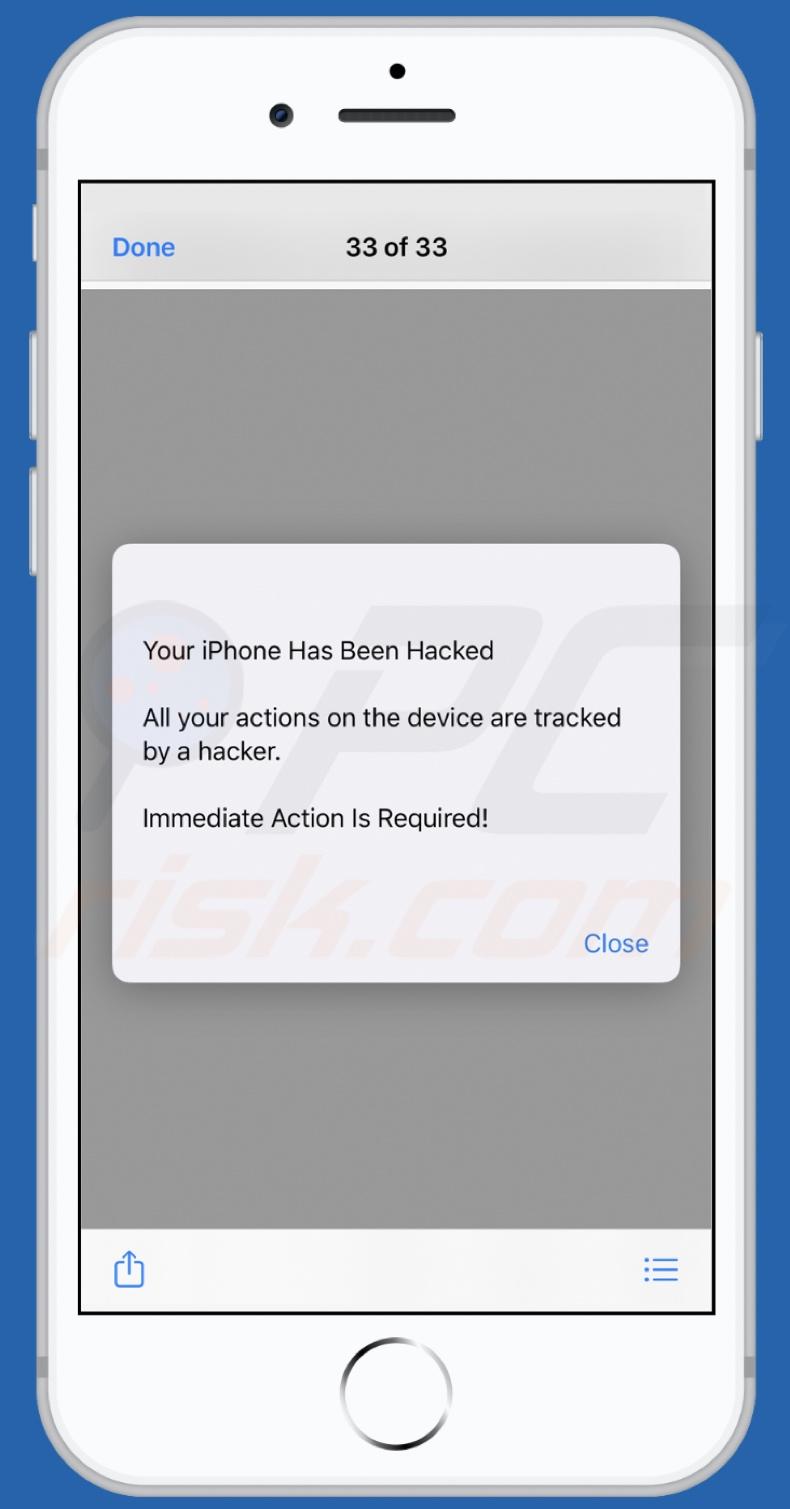 Iphone: The device can be hacked with a message