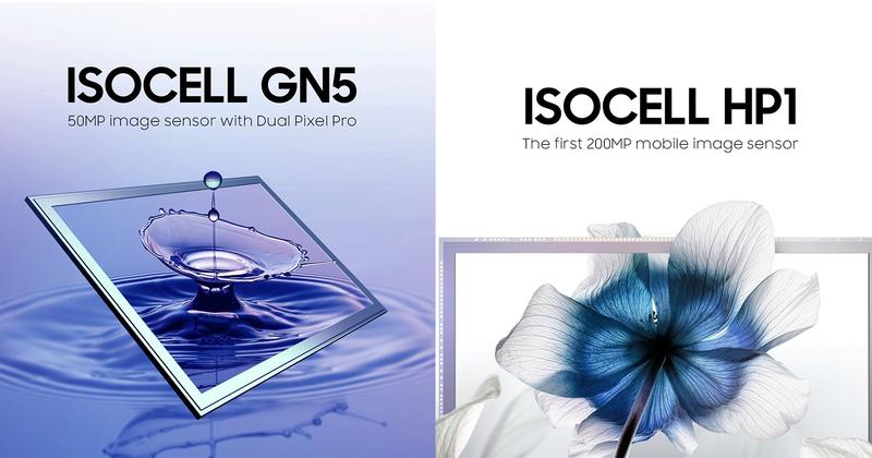 Samsung ISOCELL HP1 is the first photo sensor of 200 megapixels dedicated to smartphones; 50 MP ISOCELL GN5 also debuts 