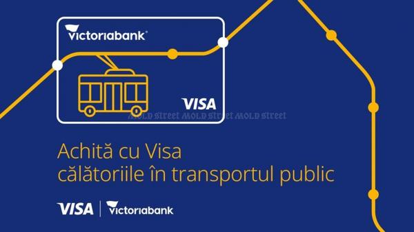 VISA, Primăria Chișinău, Victoriabank introduc plata contactless în transportul public din capitală - MoldStreet
