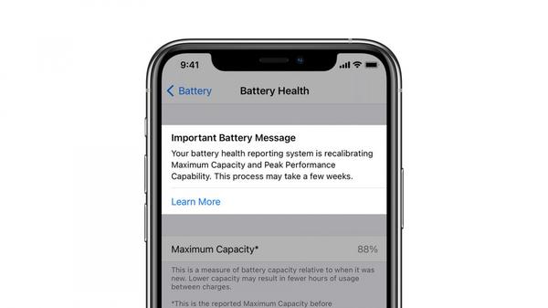 iOS 14.5 ajoute une fonction d'étalonnage de la batterie des iPhone 