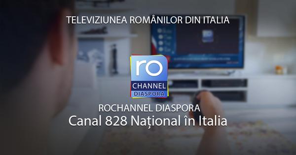 Comunicat de presă: ROchannel Diaspora TV a ajuns în Italia 