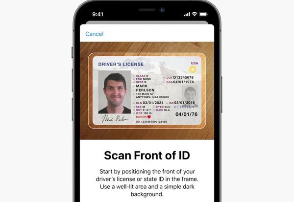 Apple Wallet: how it works for driving license and identity card