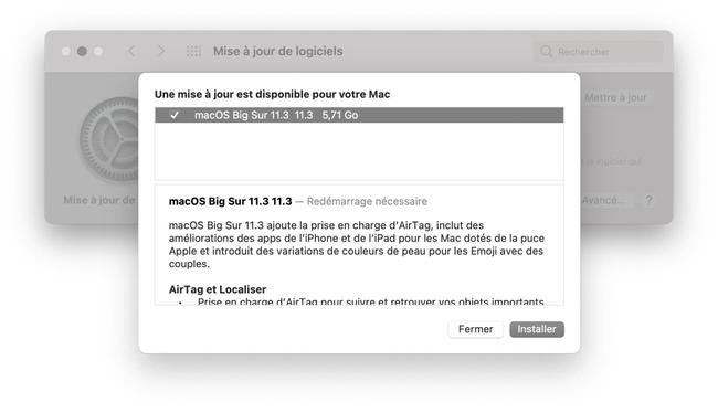 macOS 11.3 enfin disponible, le point sur les nouveautés | MacGeneration 